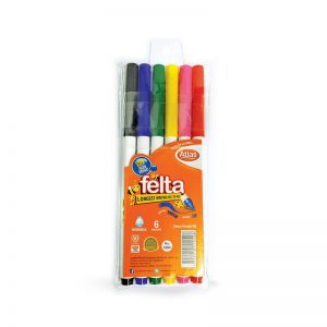 Atlas Color Felt Pen Black Individual